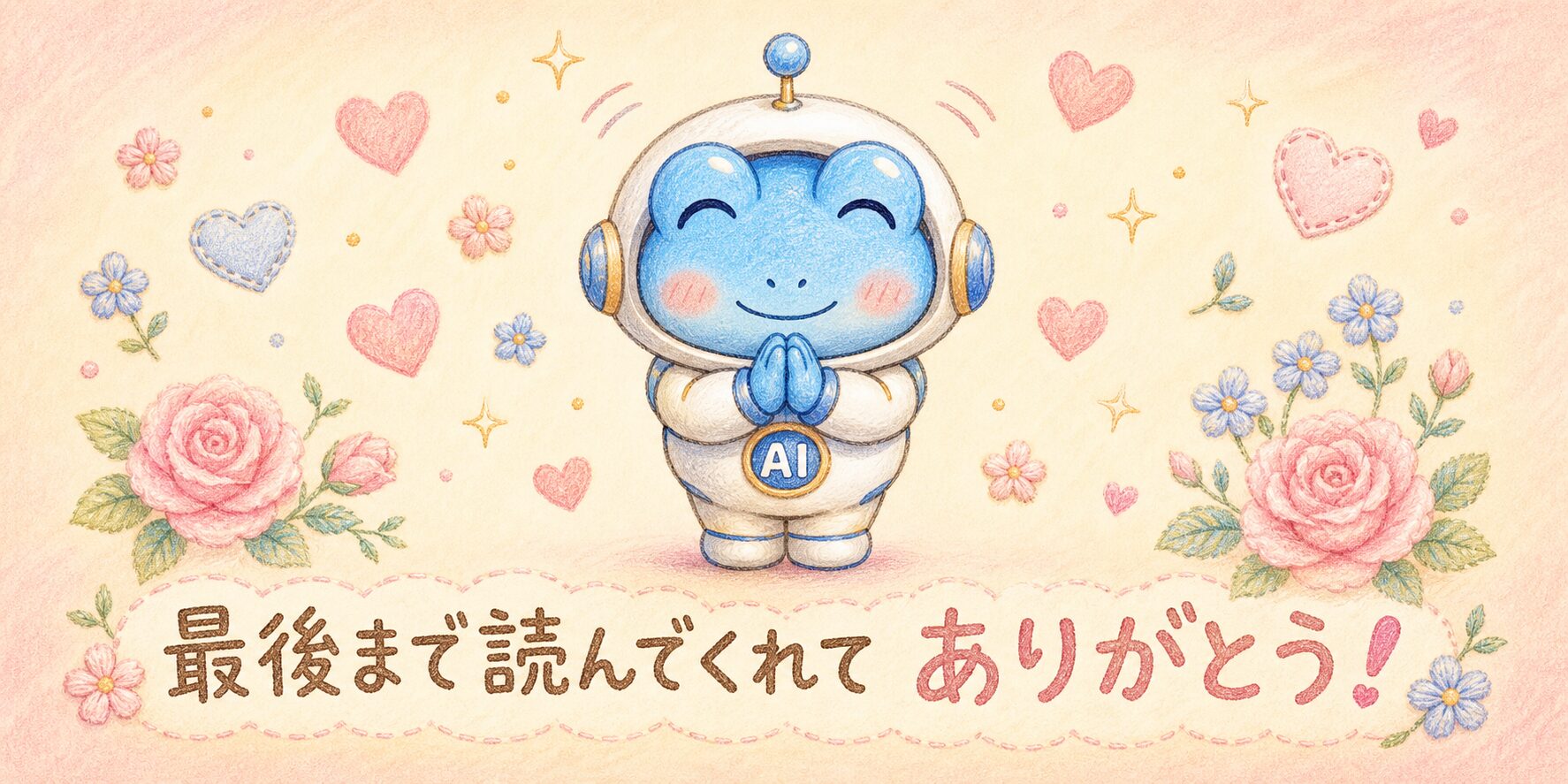 最後まで読んでくれてありがとう！